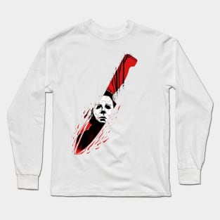 Hell-O-Ween Myers knife Long Sleeve T-Shirt